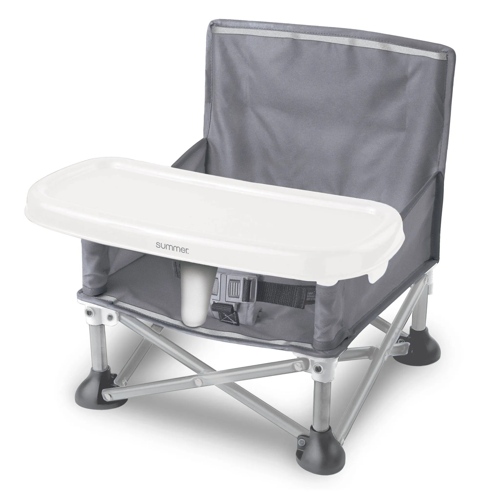 Pop 'N Sit Portable Infant Booster Seat - Sport Gray