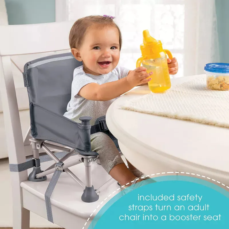 Pop 'N Sit Portable Infant Booster Seat - Sport Gray