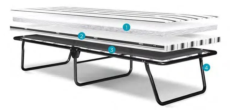 Portable Folding Rollaway Bed