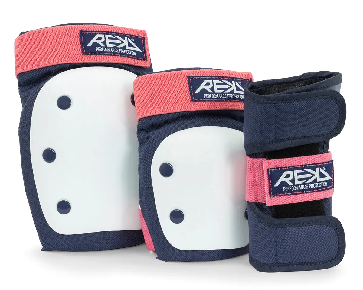 REKD Heavy Duty Skate Protection Triple Pad Set - All Colours