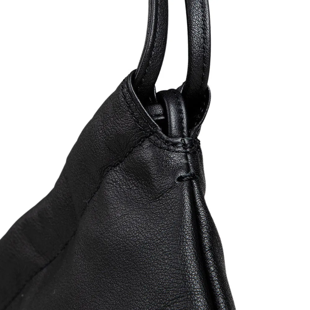 Ruffle Drawstring Pouch
