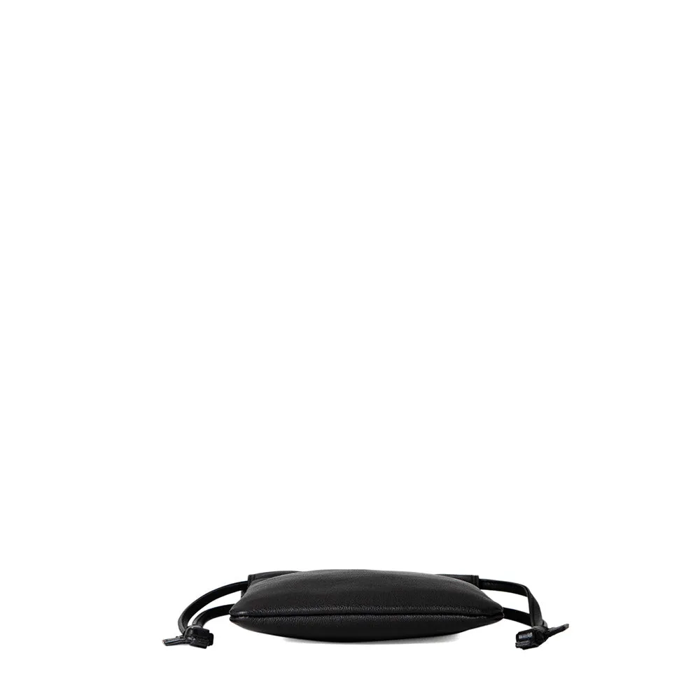 Ruffle Drawstring Pouch