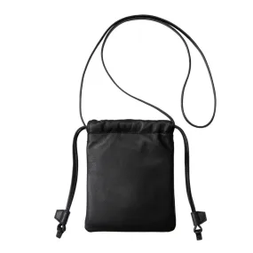 Ruffle Drawstring Pouch