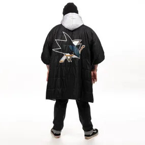 San Jose Sharks Hockey Poncho