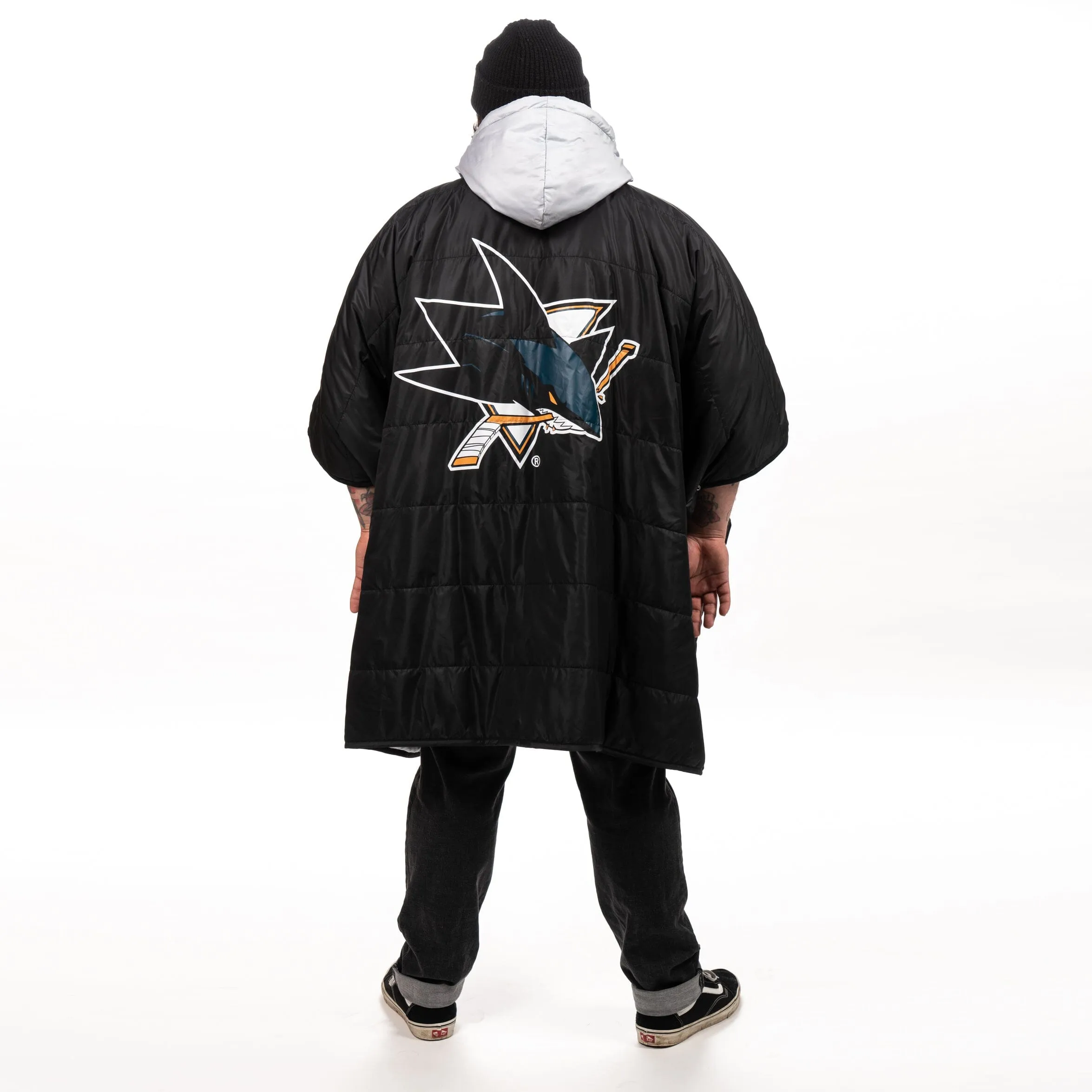 San Jose Sharks Hockey Poncho