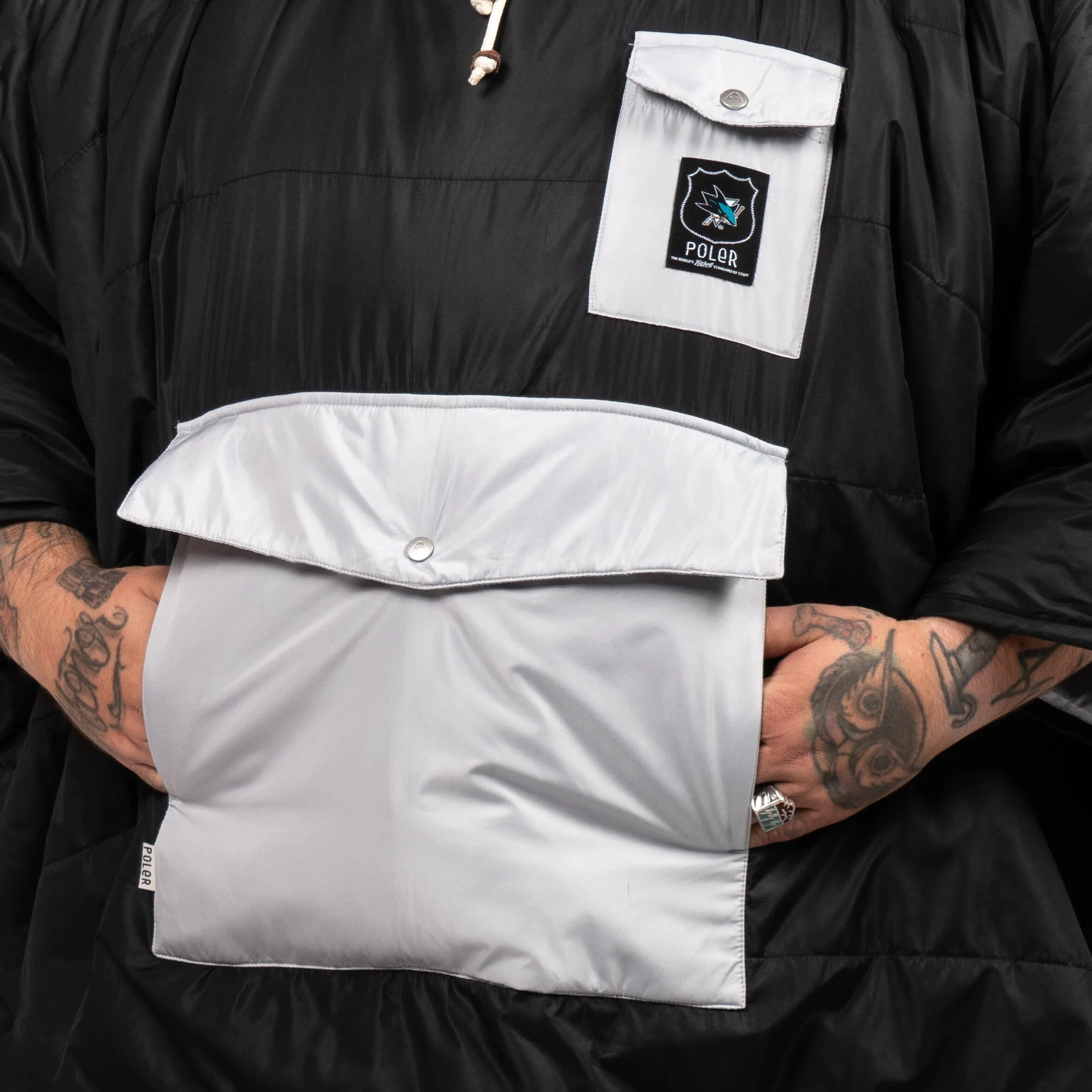 San Jose Sharks Hockey Poncho
