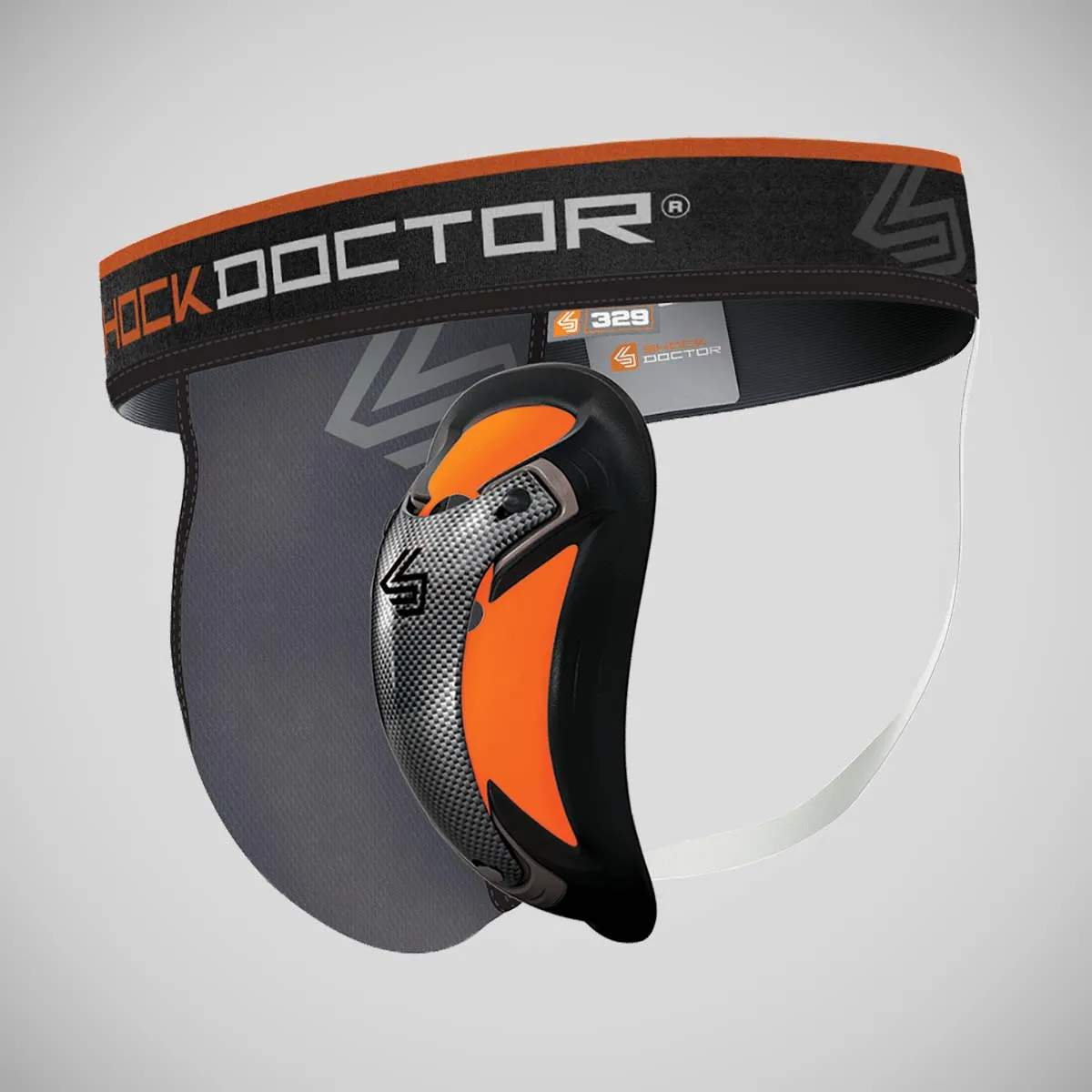 Shock Doctor Youth UltraPro Supporter/Ultra Carbon Flex Cup Grey