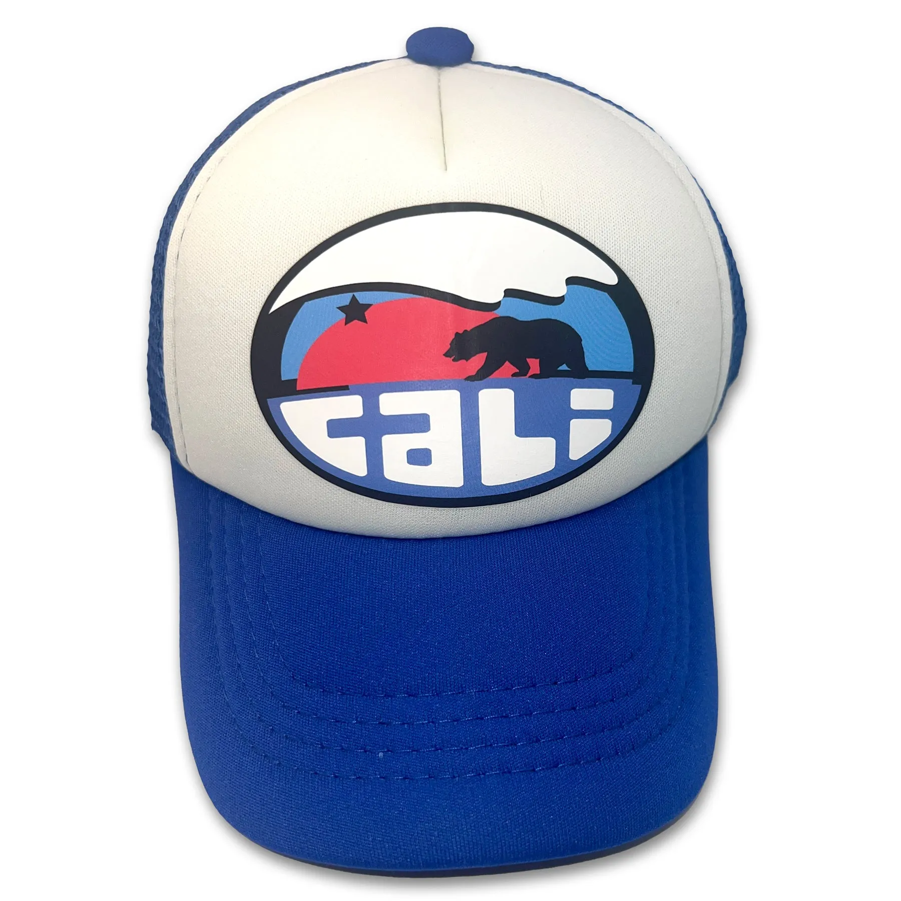 Sol Baby California Mountain Wave Royal Trucker Hat