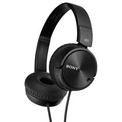 Sony Noise Canceling On-Ear Wired Headphones (MDRZX110NC)