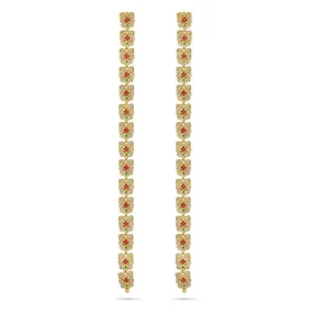 Stone Belt - 17 Inch | Waist Belt/ Multicolour Stone Jewelry/ Jewellery for Deity