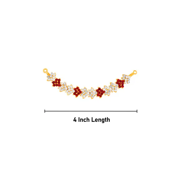 Stone Hip Belt - 4 Inch | Ottiyanam/ Waist Belt/ Stone Belt for Deity