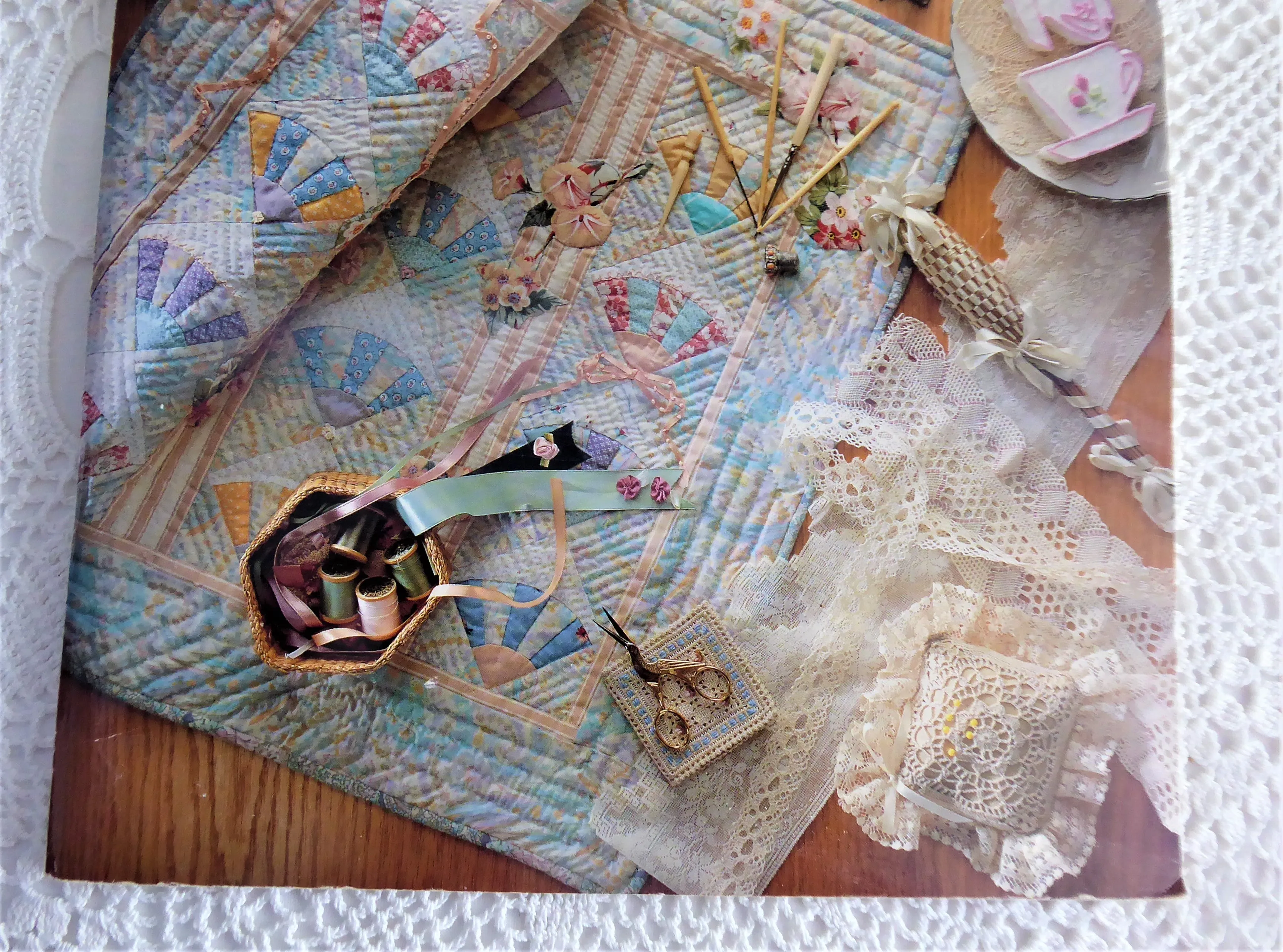 Tea Party Romantic Patchwork Quilting Guide 1992 Quilting Patterns Quilting Primer Sewing