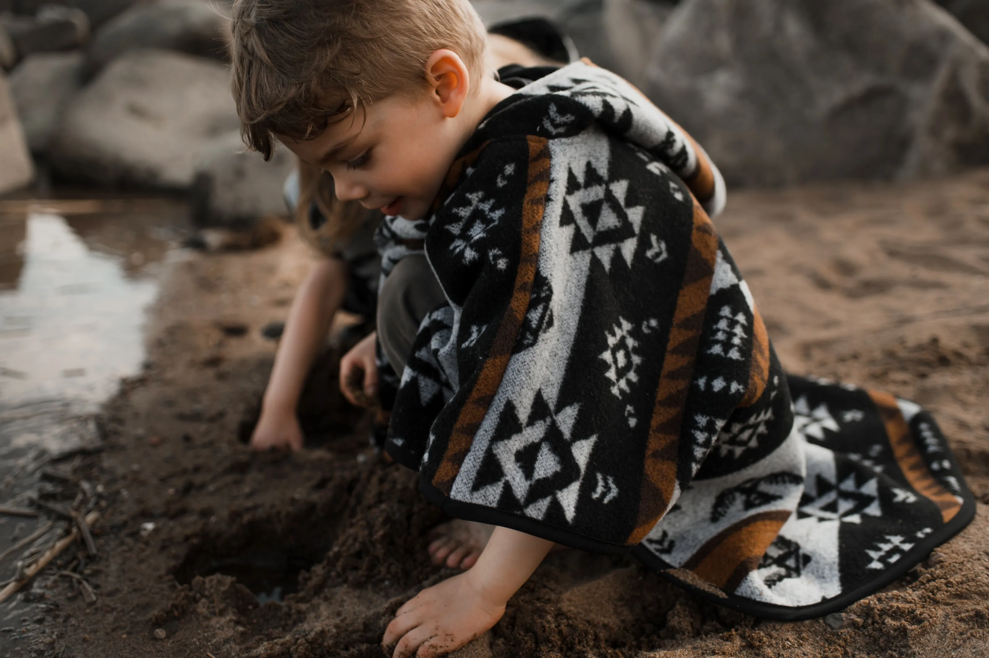Thunderbird Kid's Poncho