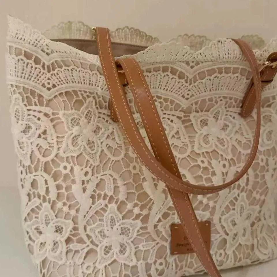 Vintage Lace Fashion Fairy Bag - Portable Bucket Shopping Tote