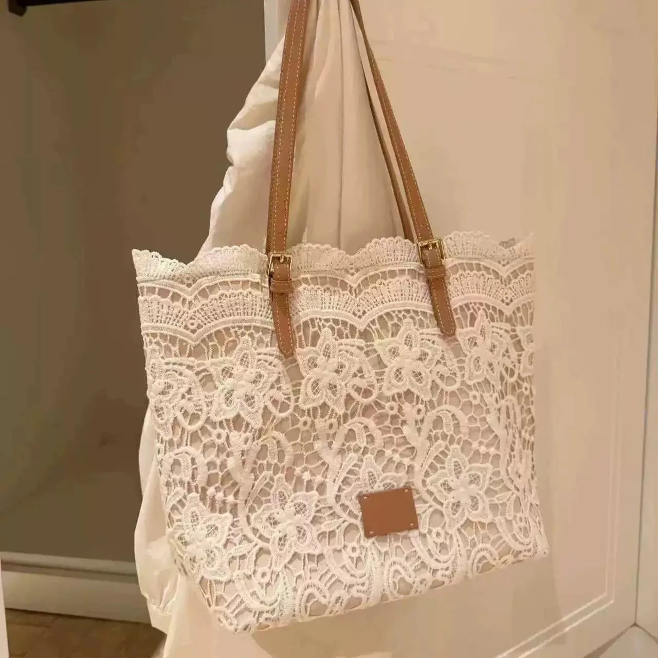 Vintage Lace Fashion Fairy Bag - Portable Bucket Shopping Tote