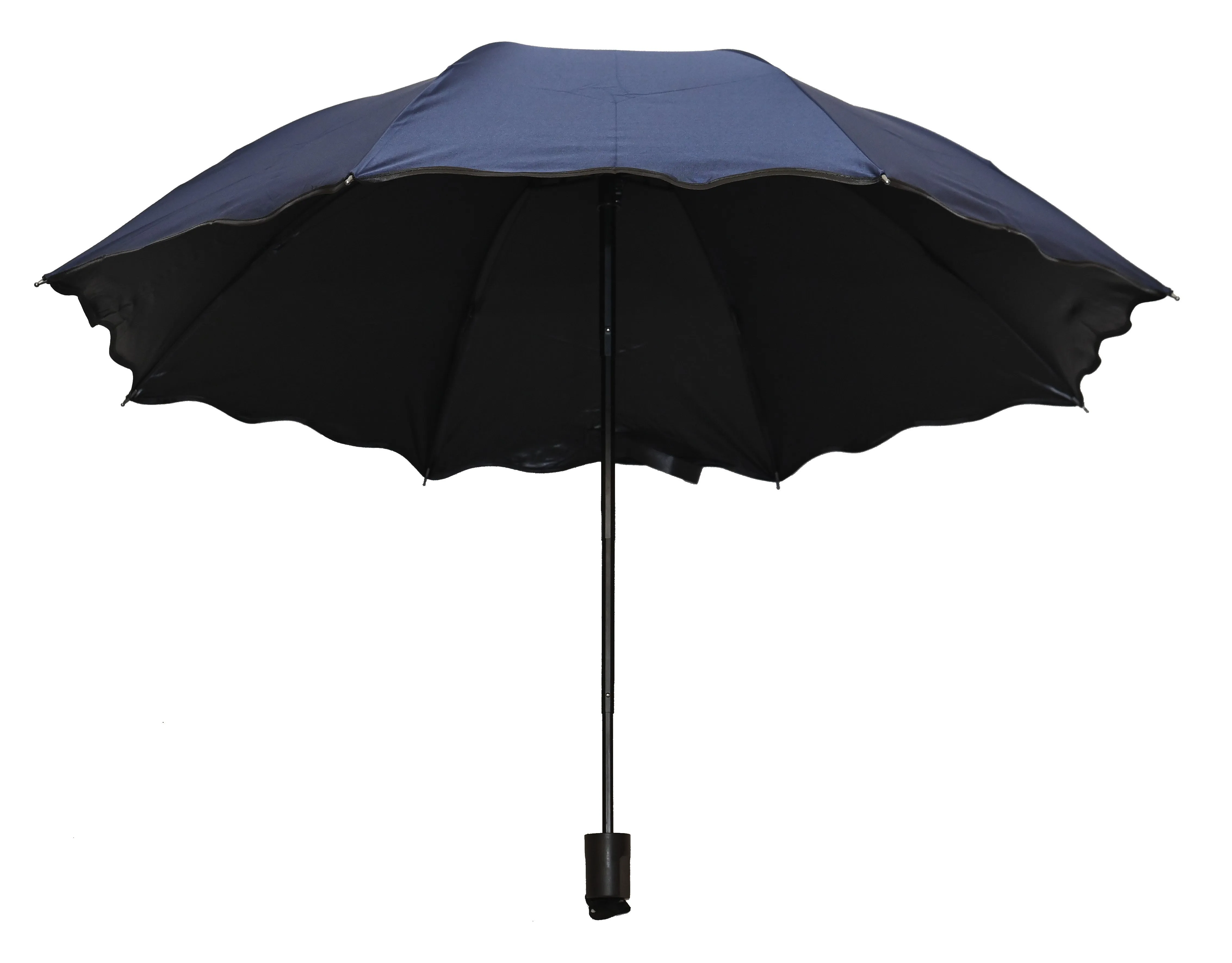 Water Magic Umbrella : 3 Fold Anti UV Protection, Beautiful Wave Design Solid Color Umbrella