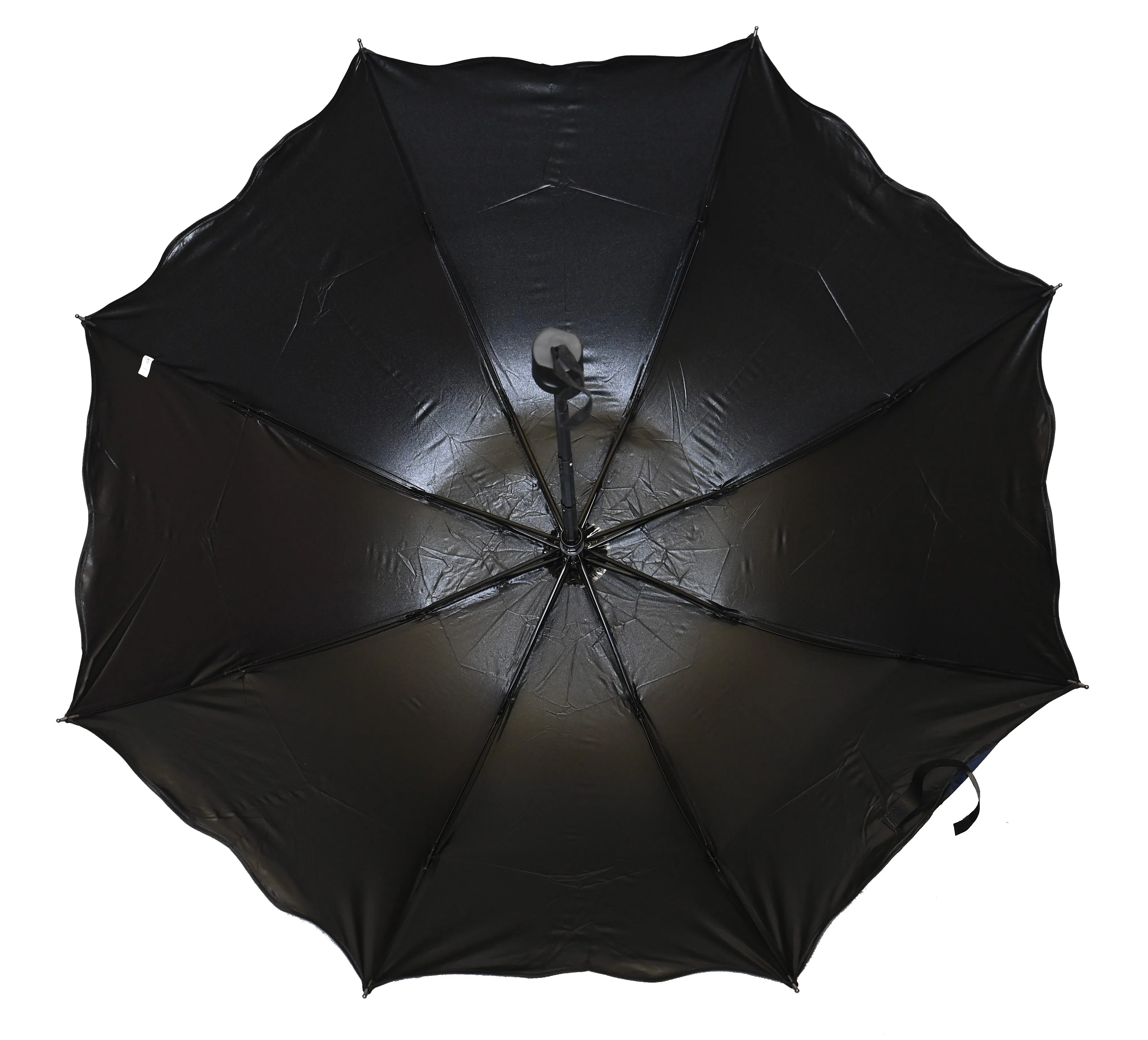 Water Magic Umbrella : 3 Fold Anti UV Protection, Beautiful Wave Design Solid Color Umbrella