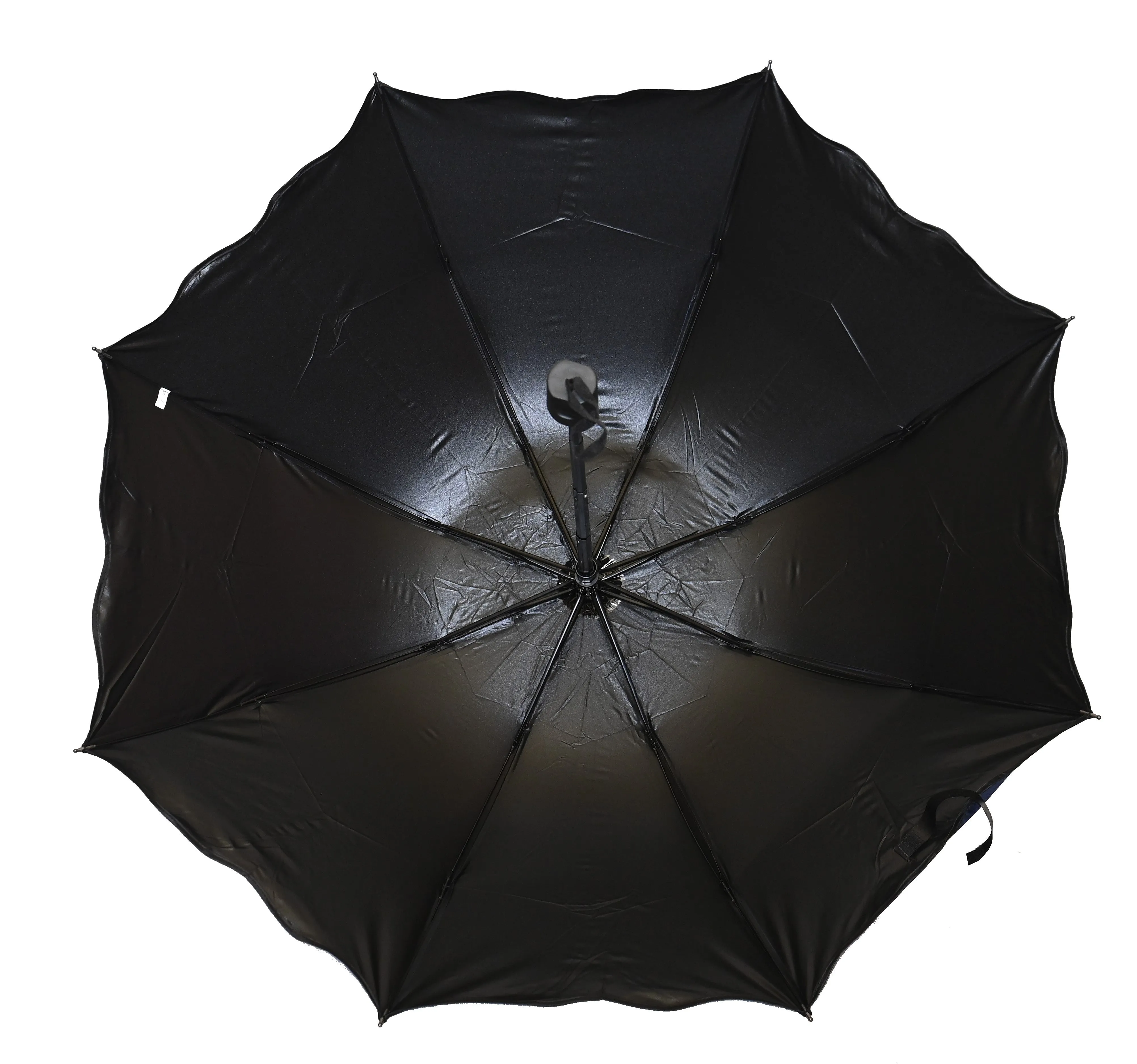 Water Magic Umbrella : 3 Fold Anti UV Protection, Beautiful Wave Design Solid Color Umbrella