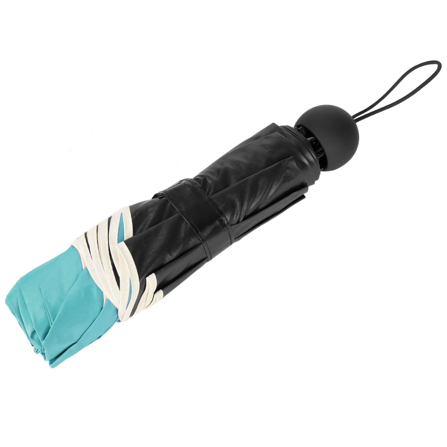 Water Magic Umbrella : 3 Fold Anti UV Protection, Beautiful Wave Design Solid Color Umbrella