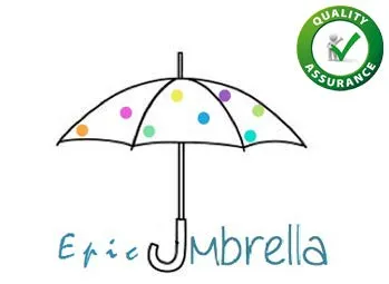 Water Magic Umbrella : 3 Fold Anti UV Protection, Beautiful Wave Design Solid Color Umbrella
