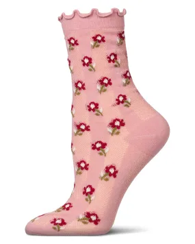 Women's Ditsy Floral Anklets