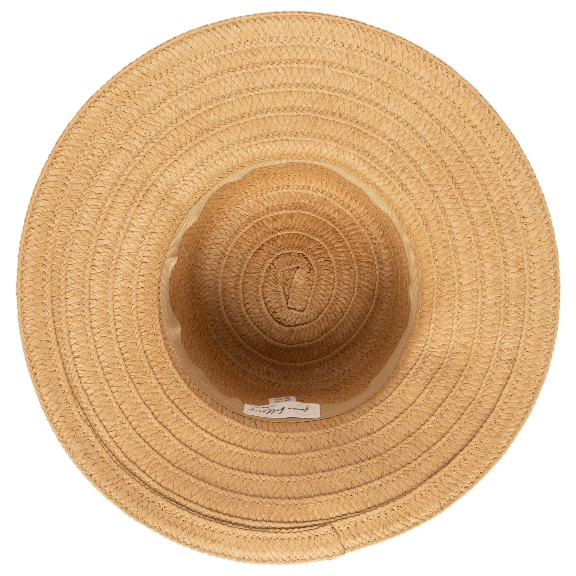 Women's Paperbraid Sun Hat With 3" Wide Grosgrain
